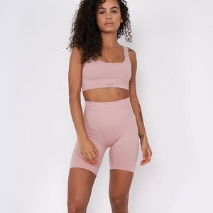 NWT SetActive Biker Shorts Amethyst size S/M